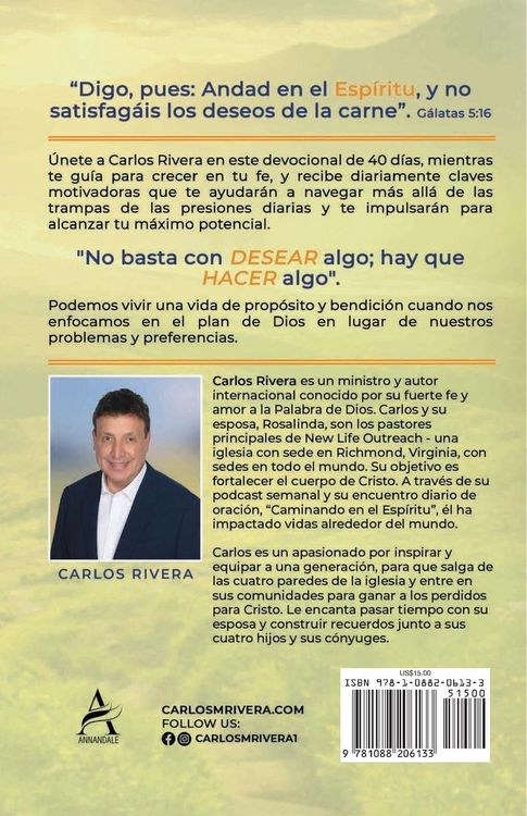 Produktbild: Caminando en el Esp&igrave;ritu