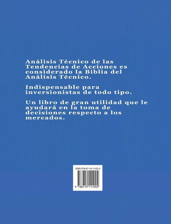 Produktbild: Analisis Tecnico de las Tendencias de Acciones / Technical Analysis of Stock Trends (Spanish Edition)