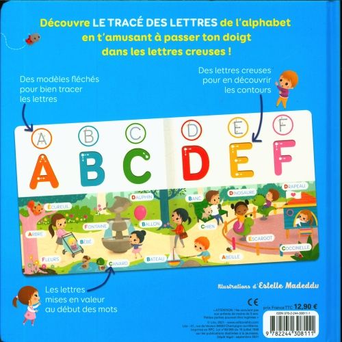 Produktbild: Suis le trac&eacute; des lettres