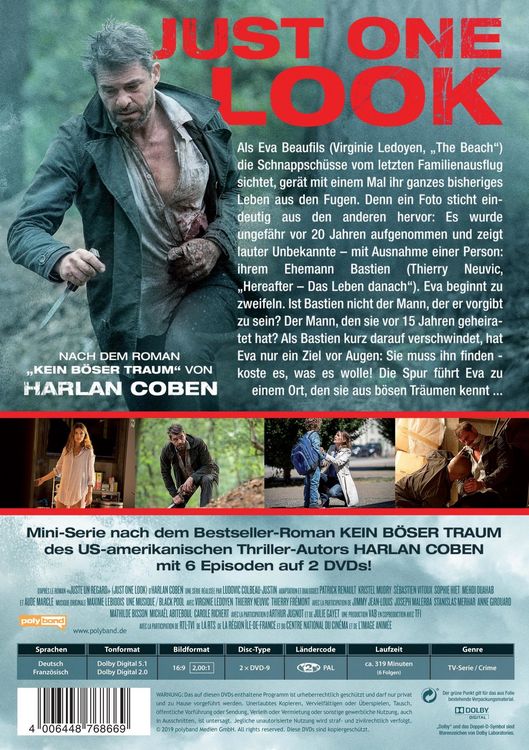 Produktbild: Harlan Coben - Just One Look - Kein b&ouml;ser Traum [2 DVDs]