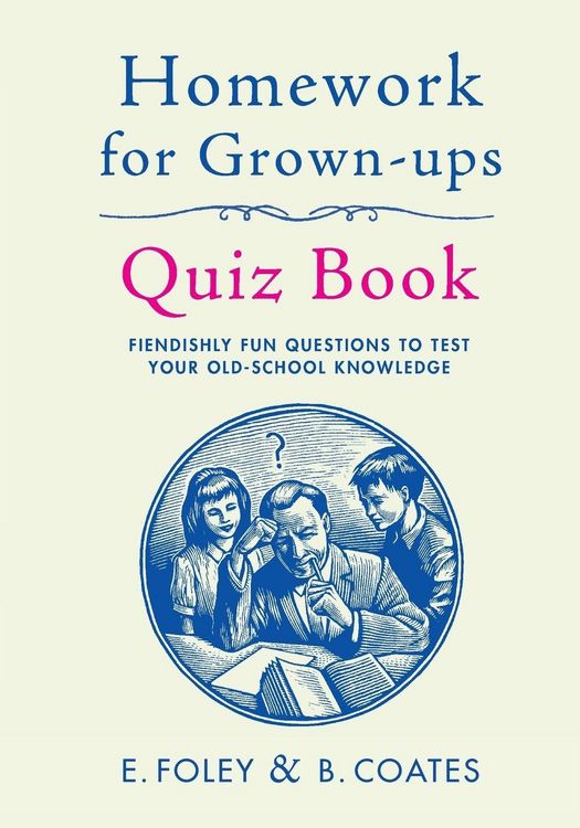 Produktbild: Homework for Grown-Ups Quiz Book