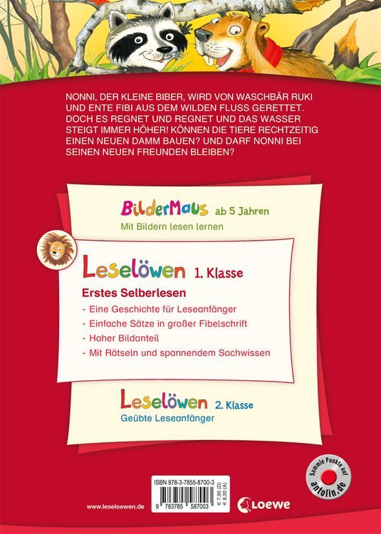 Produktbild: Lesel&ouml;wen 1. Klasse - Tierfreunde halten zusammen!