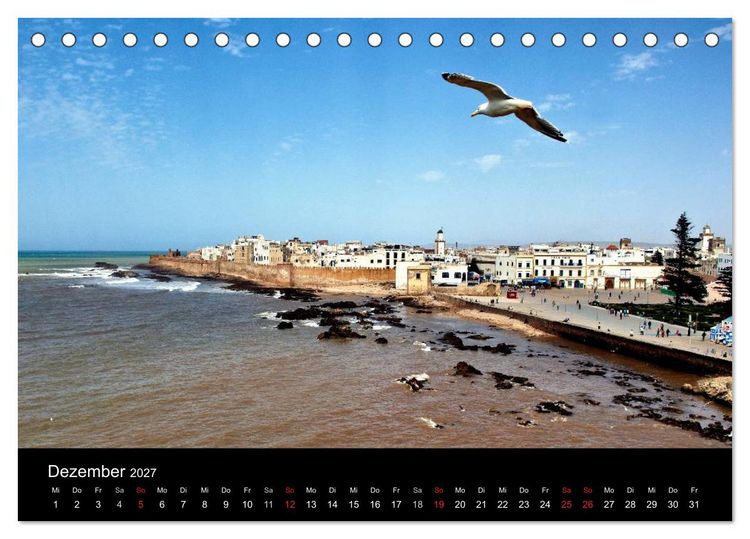 Produktbild: Essaouira. Marokko (Tischkalender 2027 DIN A5 quer), CALVENDO Monatskalender