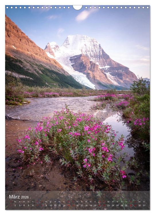 Produktbild: Die kanadischen Rockies (Wandkalender 2026 DIN A3 hoch), CALVENDO Monatskalender