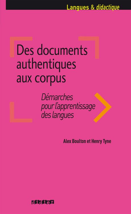 Produktbild: Des documents authentiques aux corpus - Ebook