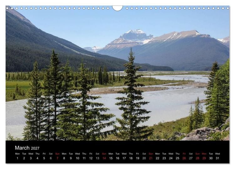 Produktbild: Canada 2027 (Wall Calendar 2027 DIN A3 landscape), CALVENDO 12 Month Wall Calendar