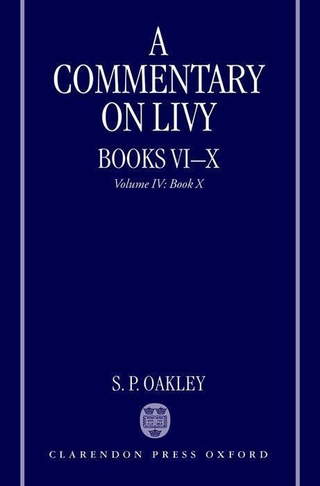 Produktbild: Commentary On Livy Bks Vi-X