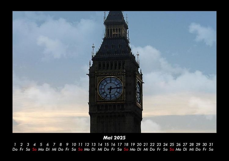 Produktbild: London 2025 Fotokalender DIN A3