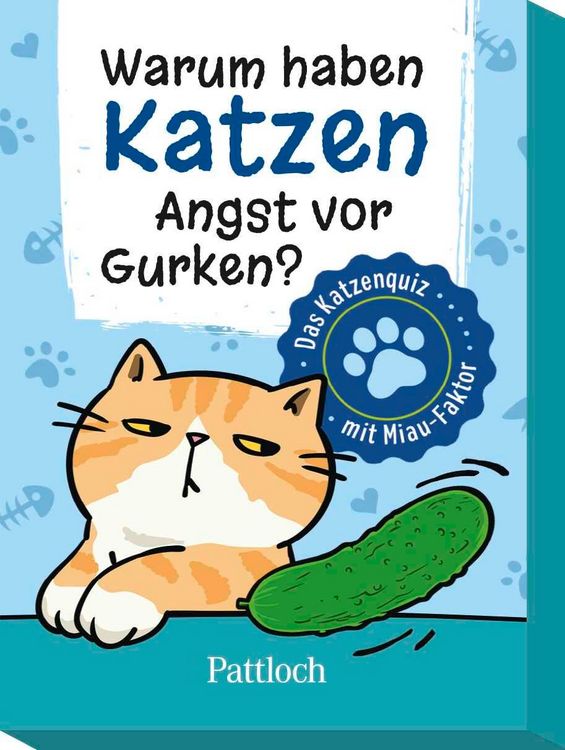 Produktbild: Warum haben Katzen Angst vor Gurken?