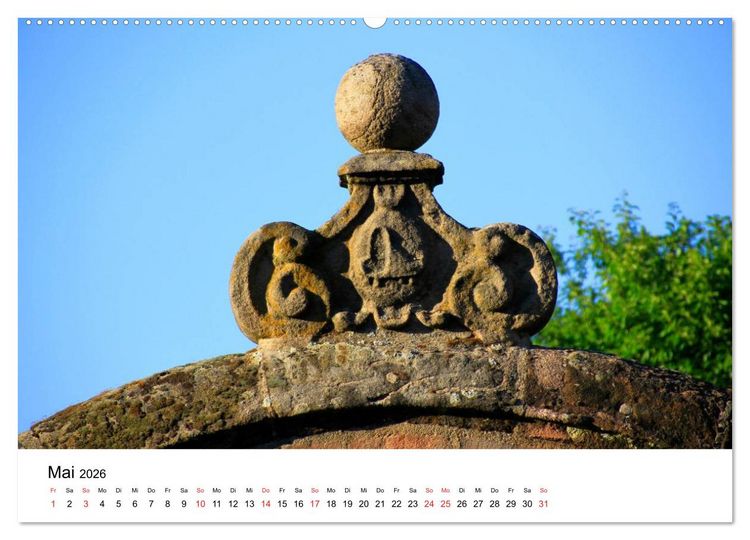 Produktbild: Deutschlands Burgen - Von der Burg zum Schloss (Wandkalender 2026 DIN A2 quer), CALVENDO Monatskalender