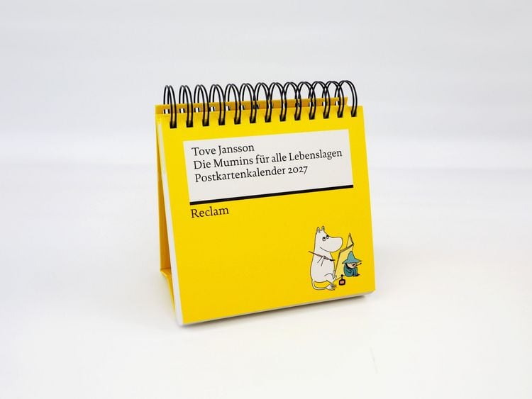 Produktbild: Die Mumins f&uuml;r alle Lebenslagen. Postkartenkalender 2027