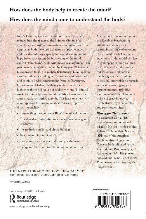 Produktbild: The Violence of Emotions