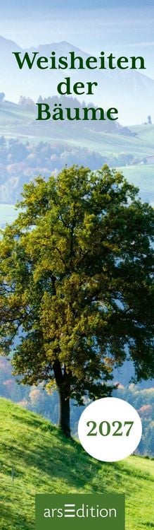Produktbild: Lesezeichenkalender Weisheiten der B&auml;ume 2027