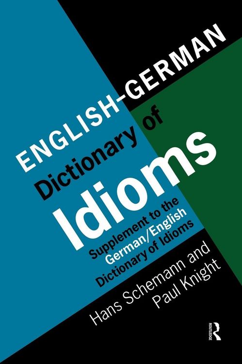 Produktbild: English/German Dictionary of Idioms