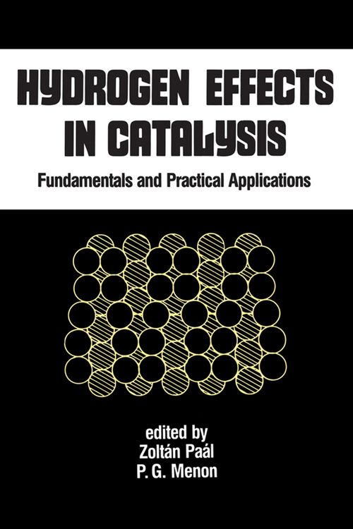 Produktbild: Hydrogen Effects in Catalysis