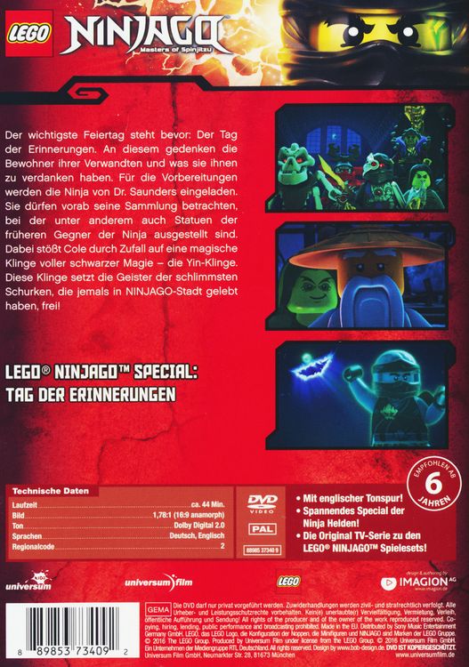 Produktbild: LEGO Ninjago - Tag der Erinnerungen