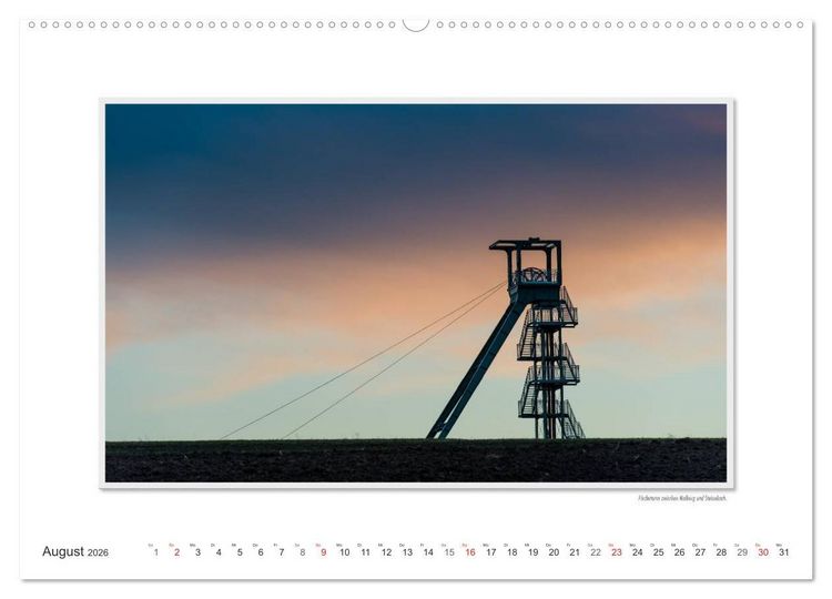Produktbild: Emotionale Momente: Der n&ouml;rdliche Westerwald - rau und herzlich. (hochwertiger Premium Wandkalender 2026 DIN A2 quer), Kunstdruck in Hochglanz