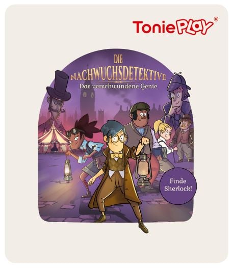 Produktbild: Tonieplay: Die Nachwuchsdetektive, Das verschwundene Genie.
