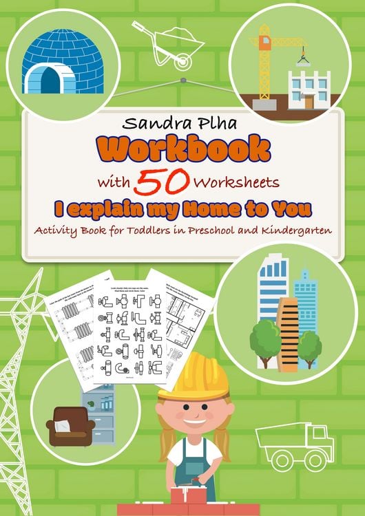 Produktbild: Workbook I explain my Home to You with 50 Worksheets