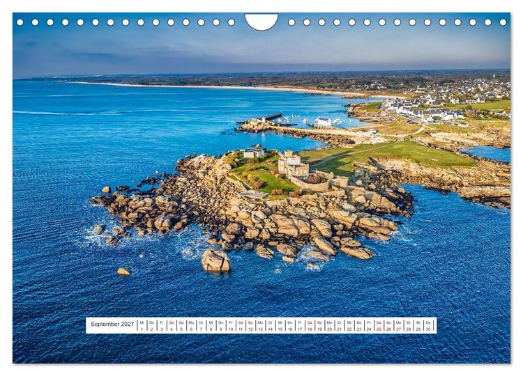 Produktbild: Die Sonne der Bretagne &ndash; Zwischen Himmel und Erde (Wandkalender 2027 DIN A4 quer), CALVENDO Monatskalender