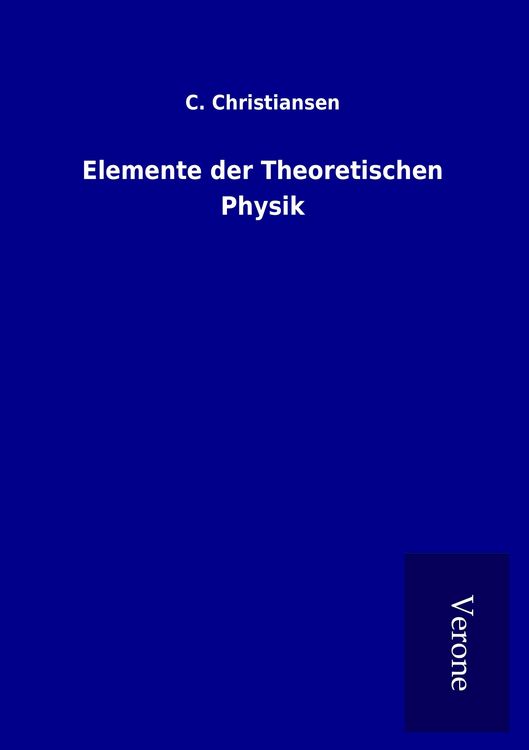 Produktbild: Elemente der Theoretischen Physik