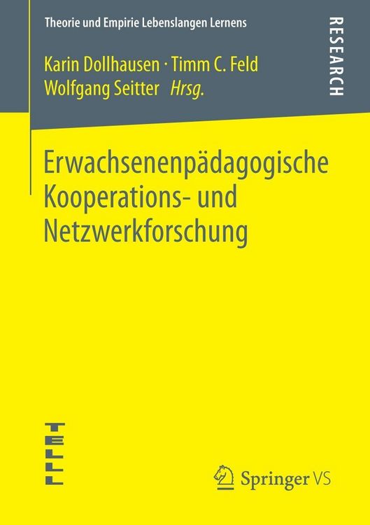 Produktbild: Erwachsenenp&auml;dagogische Kooperations- und Netzwerkforschung