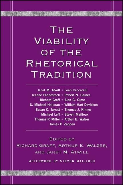 Produktbild: The Viability of the Rhetorical Tradition