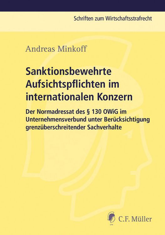Produktbild: Sanktionsbewehrte Aufsichtspflichten im internationalen Konzern