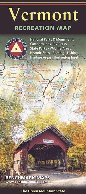Produktbild: Vermont Recreation Map