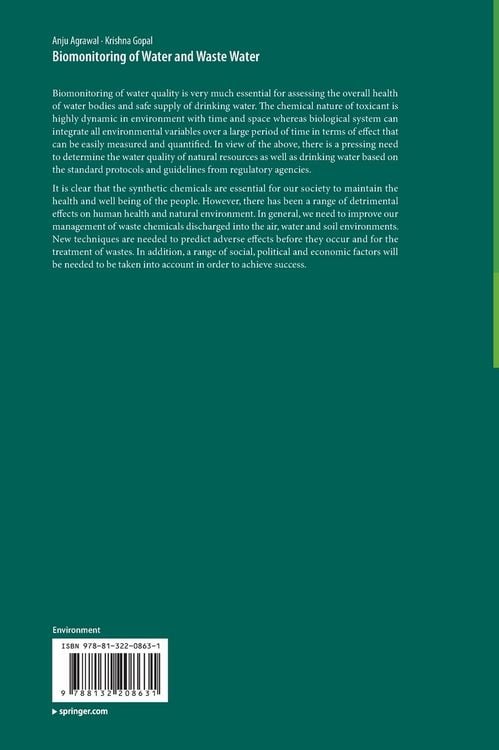 Produktbild: Biomonitoring of Water and Waste Water