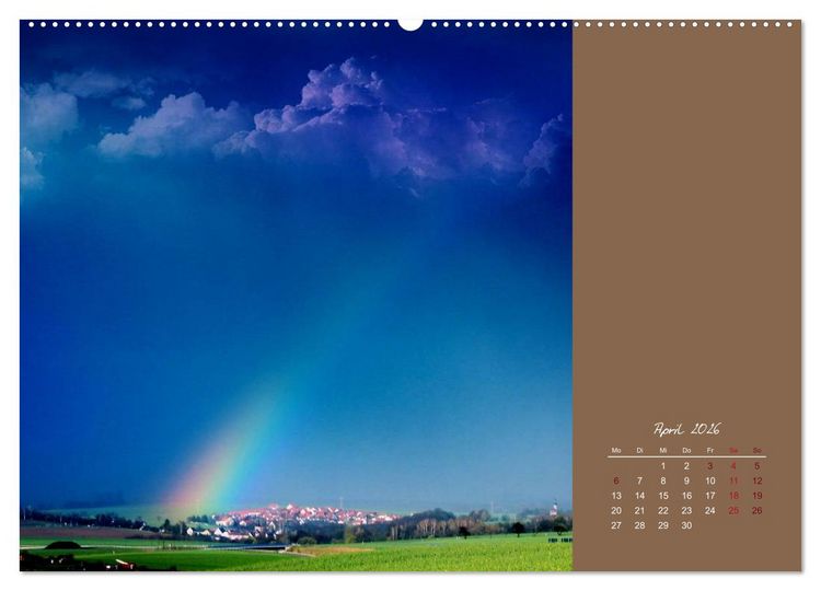 Produktbild: Bauernregeln f&uuml;r das ganze Jahr (hochwertiger Premium Wandkalender 2026 DIN A2 quer), Kunstdruck in Hochglanz