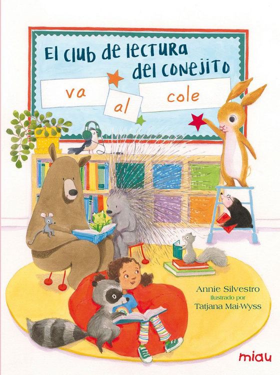 Produktbild: El club de lectura del conejito va al cole
