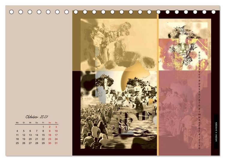 Produktbild: Beethoven - Pastorale im Aufbruch (Tischkalender 2027 DIN A5 quer), CALVENDO Monatskalender