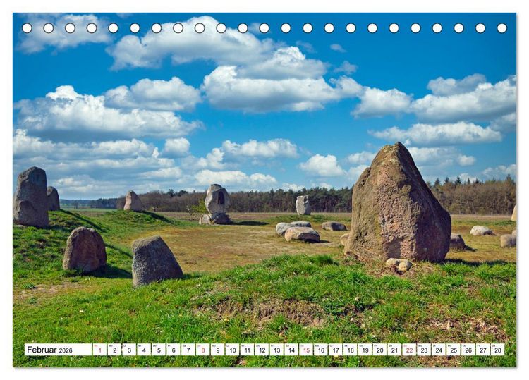 Produktbild: Wundersch&ouml;nes Emsland (Tischkalender 2026 DIN A5 quer), CALVENDO Monatskalender