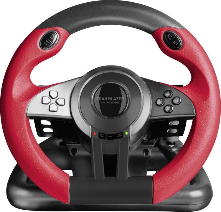 Produktbild: SPEEDLINK TRAILBLAZER Racing Wheel for PC/PS4/Xbox Series X/S/One/Switch 2/Switch/OLED, black