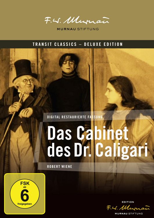 Produktbild: Das Cabinet des Dr. Caligari [DE] (inkl. 20-seitigem Booklet)