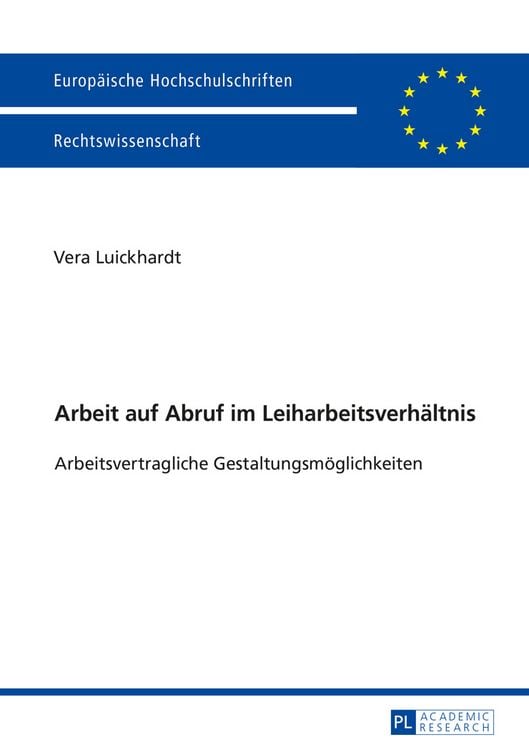 Produktbild: Arbeit auf Abruf im Leiharbeitsverhaeltnis