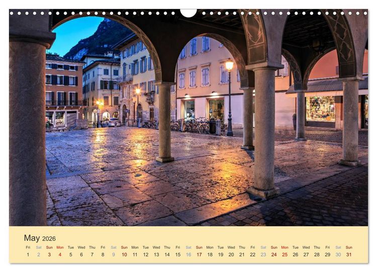 Produktbild: Riva del Garda - the pearl of Lake Garda (Wall Calendar 2026 DIN A3 landscape), CALVENDO 12 Month Wall Calendar