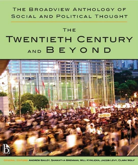 Produktbild: The Broadview Anthology of Social and Political Thought