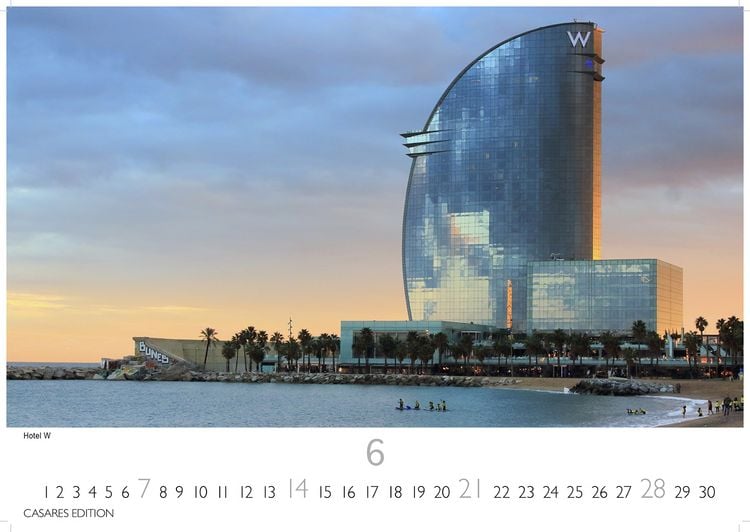 Produktbild: Barcelona Kalender 2026 – Wandkalender | Fotokalender Spanien 35x50cm - Foto. mit den schönsten Motiven, Sehenswürdigkeiten & Inspirationen"