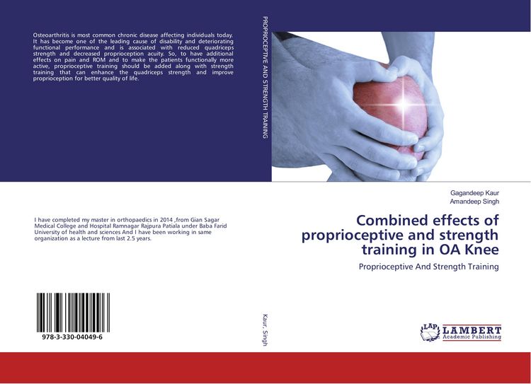 Produktbild: Combined effects of proprioceptive and strength training in OA Knee