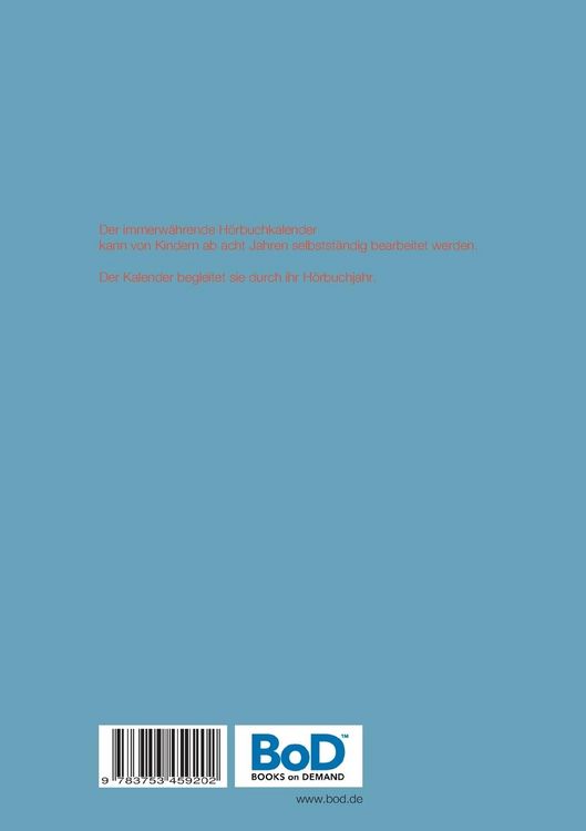 Produktbild: Mein H&ouml;rbuchkalender