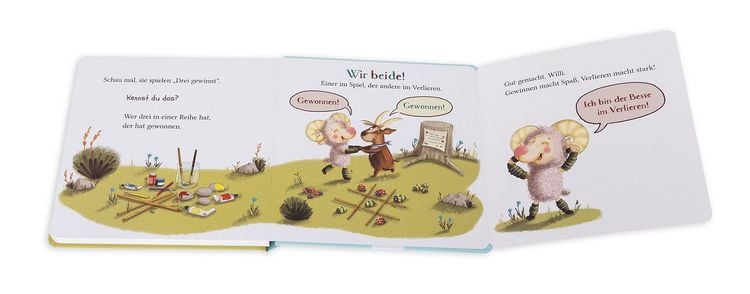 Produktbild: Widder Willi will aber gewinnen! Ein (Nicht-)Mitmach-Buch