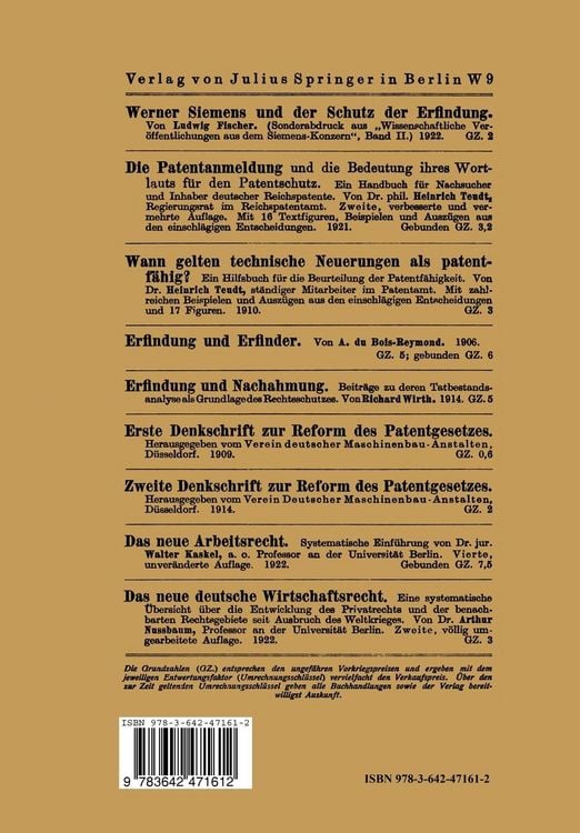 Produktbild: Die Arbeit des Patentingenieurs