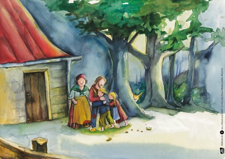 Produktbild: H&auml;nsel und Gretel. Kamishibai Bildkartenset