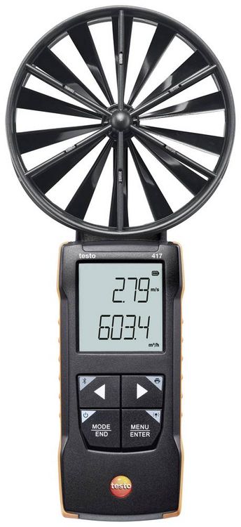 Produktbild: Testo 417-2 Anemometer 0.3 bis 20 m/s