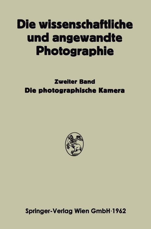 Produktbild: Die Photographische Kamera