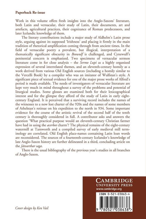 Produktbild: Anglo-Saxon England
