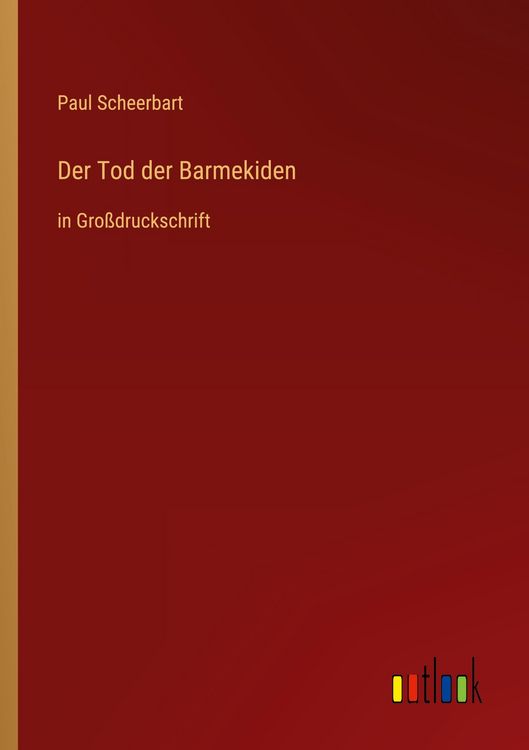 Produktbild: Der Tod der Barmekiden