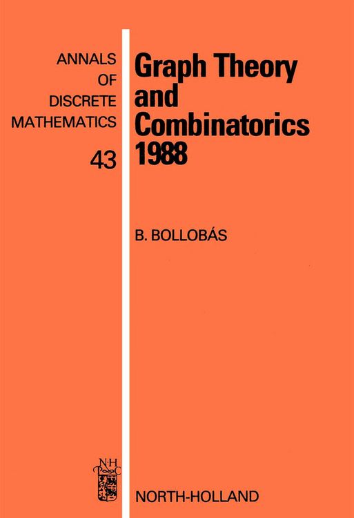 Produktbild: Graph Theory and Combinatorics 1988